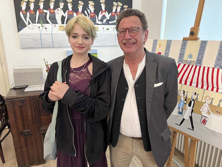 Alana und Reinhard Bührle vertraten Petronilla Nelli Anwander