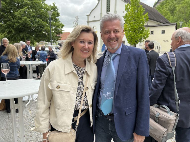 Angelika und Klaus Scheichl kamen nach Ems