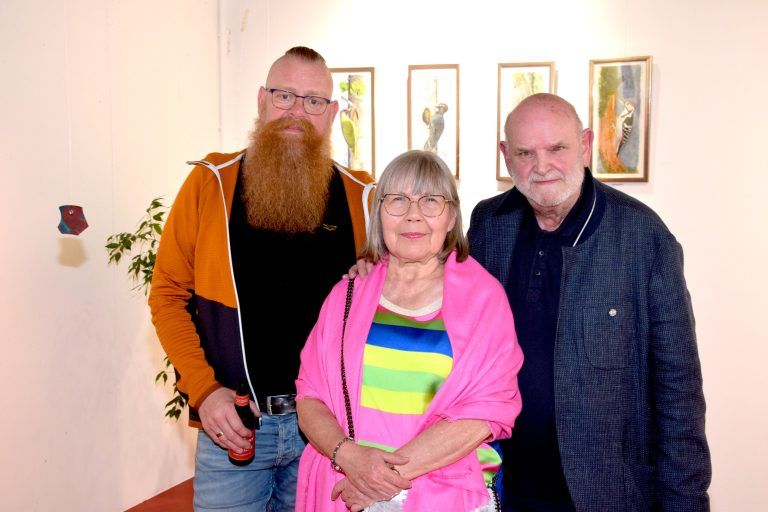 Vernissage zur Ausstellung "Biomorpher Augenschmaus", Kellergalerie Kukuphi
