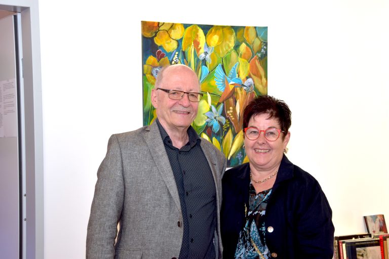 Vernissage zur Ausstellung "Biomorpher Augenschmaus", Kellergalerie Kukuphi