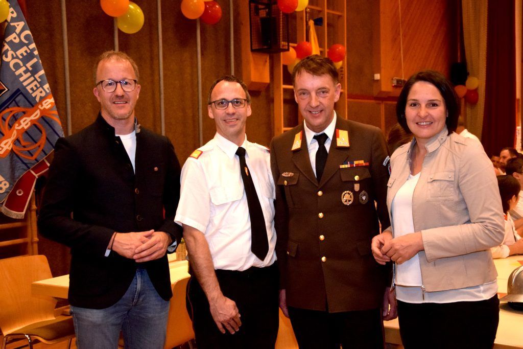 Gantschier ließ seine Feuerwehr hochleben