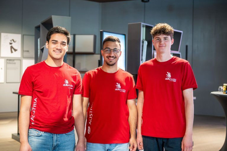 WorldSkills Teilnehmer, Berufsmeisterschaft, Lukas Fiel, Enes Kocabay, Sahin Berkay