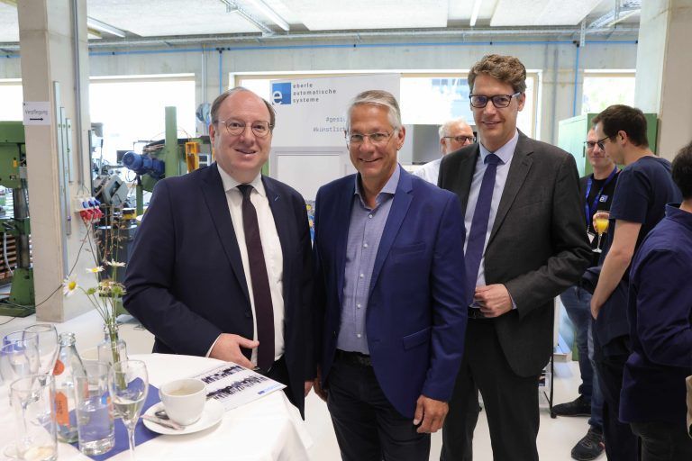 Treffpunkt Eberle Betriebsgebäude Eröffnung