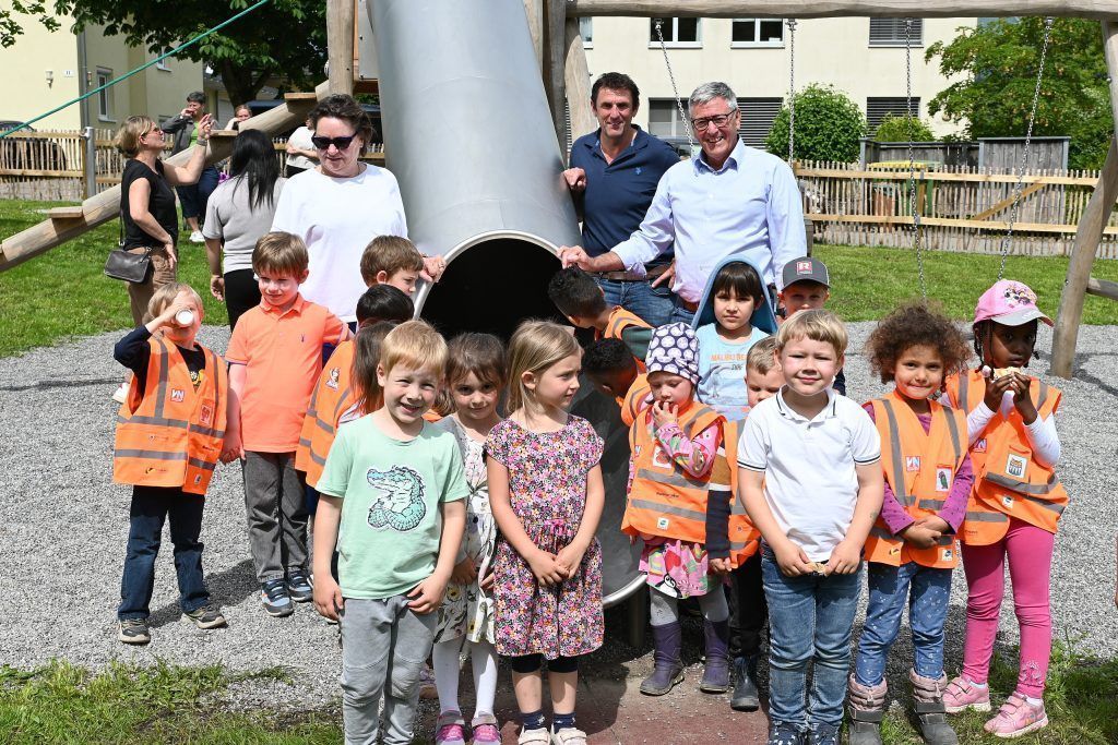 Ein neuer Spielplatz für Feldkirch