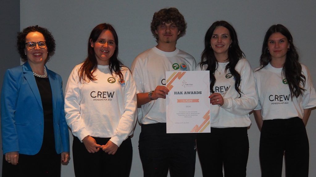 Feldkircher Schülerinnen und Schüler erfolgreich beim HAK Award