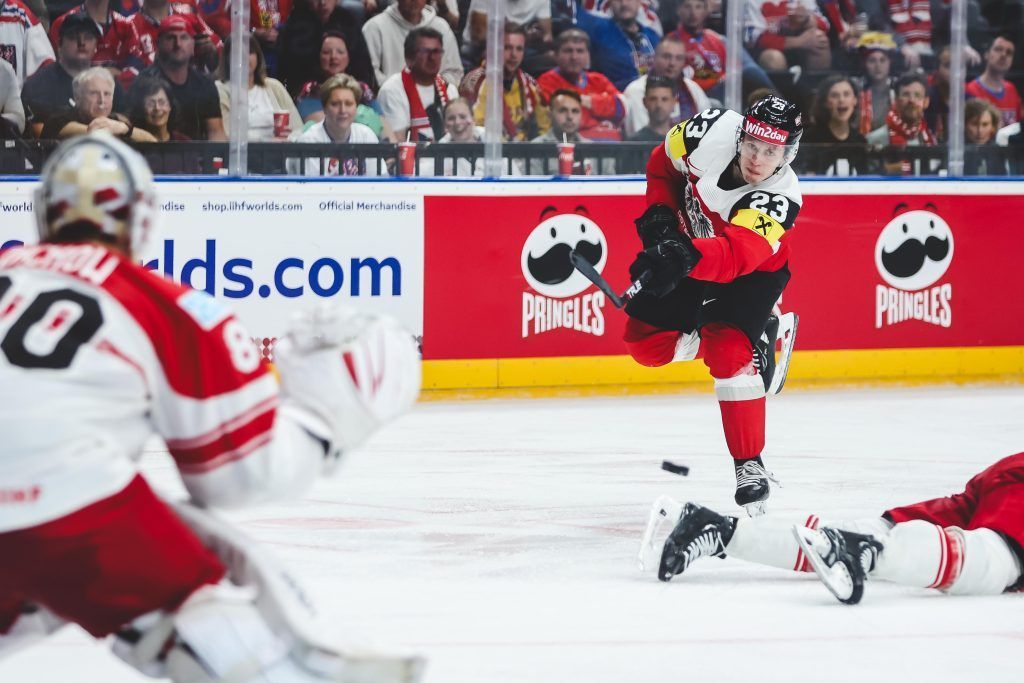 ÖEHV-Team verliert WM-Start gegen Dänemark 1:5