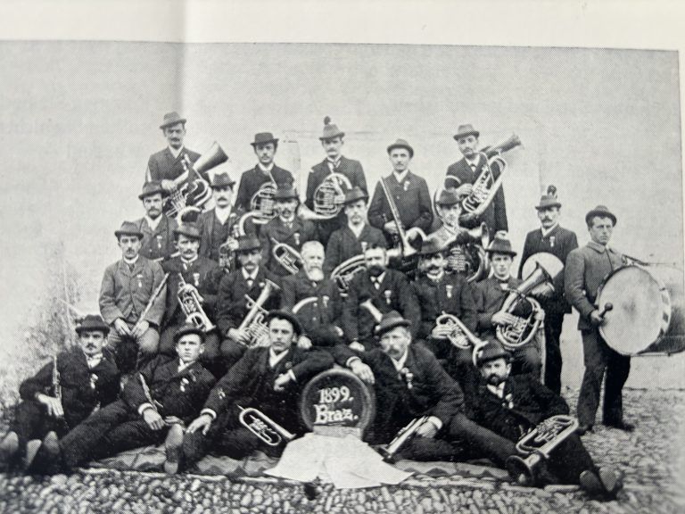 Gründungsfoto Musikverein Braz