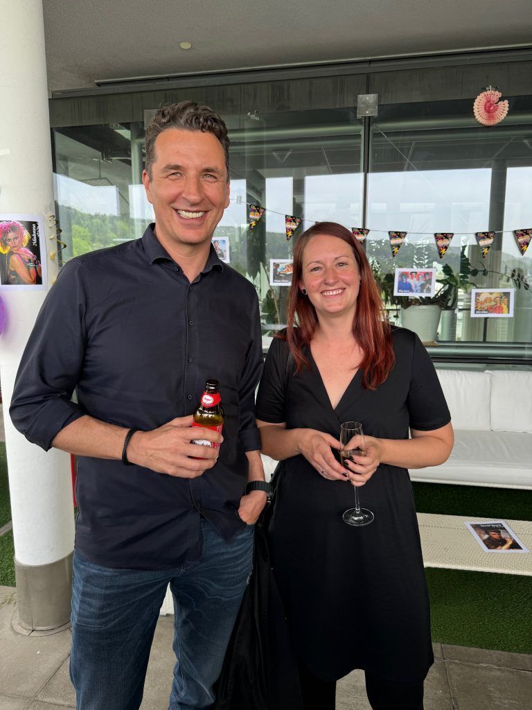Russmedia Inside; 80er und 90er Party; DTP und Druckerei