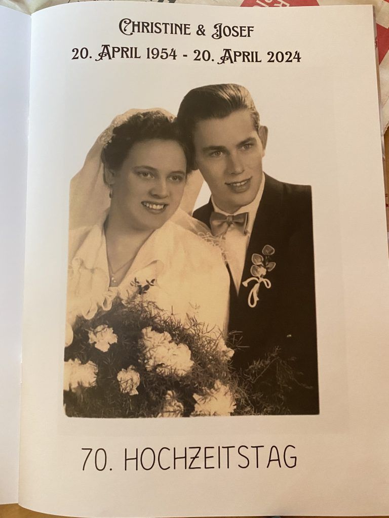 Den 70. Hochzeitstag gefeiert: "Wir haben eine glückliche Ehe"