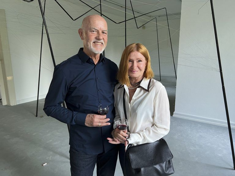Mila und Werner Plaickner kamen ins Künstlerhaus