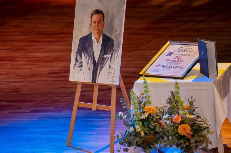 Ehrenbürger Walter Natter