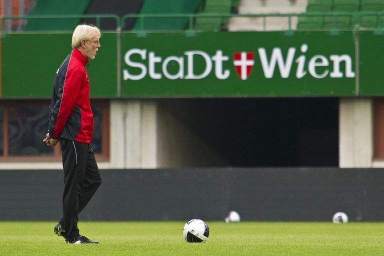 fussball, cup finale, austria lustenau – sv ried, erstes training von austria lustenau im ernst happel stadion, edi stoehr