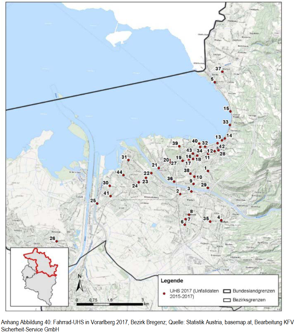 So geht Vorarlberg mit den Radunfall-Hotspots um