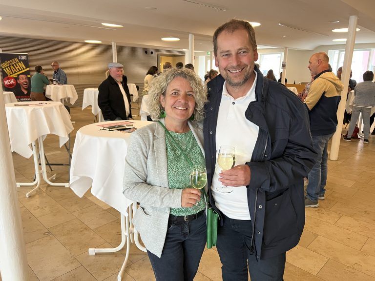 Susanne und Robert Müller genossen den Abend