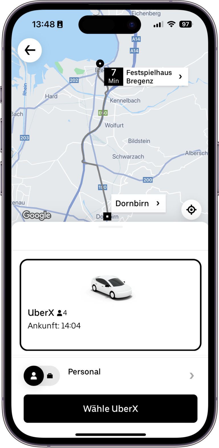 Uber Österreich