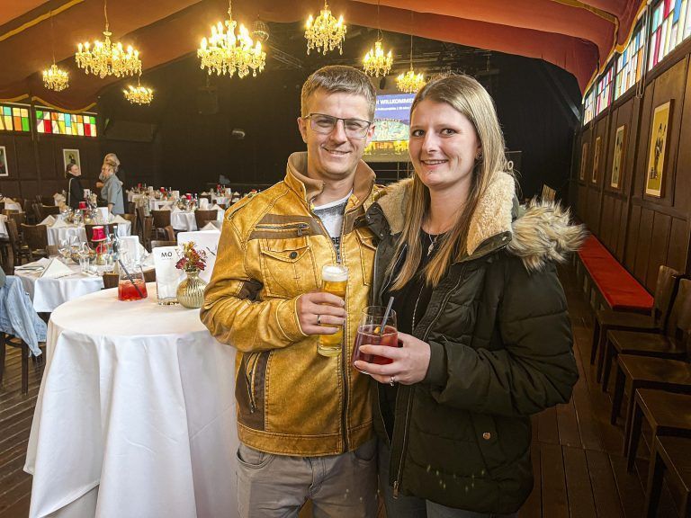 Unter den Gästen: Jacqueline und Michael Hörfarter