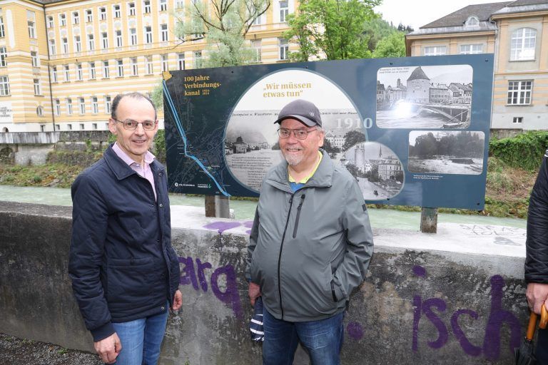 100 Jahre Verbindungskanal“ am Mühletor eröffnet