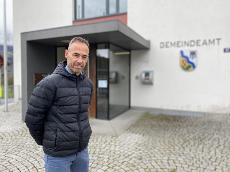 Erne-Areal, Erne-Fittings, Bürgermeister Wolfgang Lässer