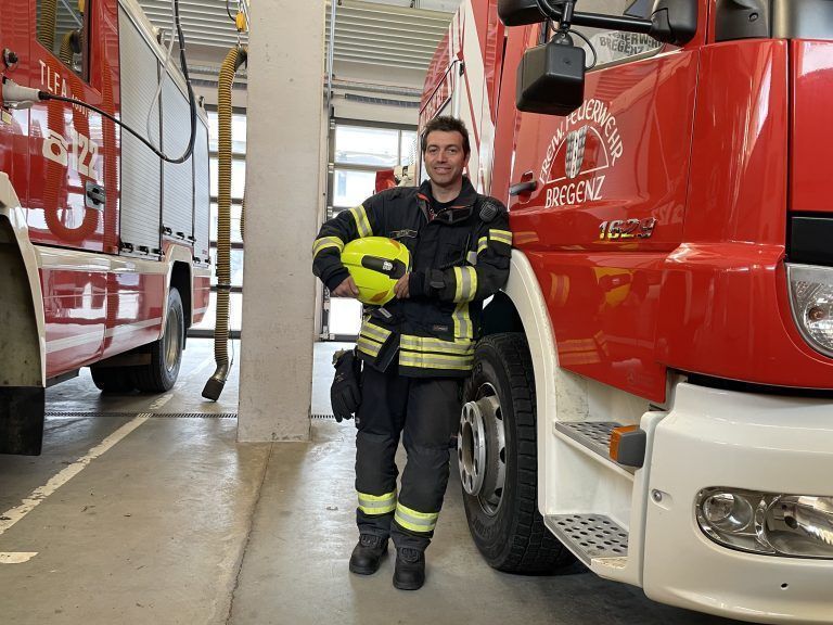 Markus Moritz, Feuerwehr Bregenz