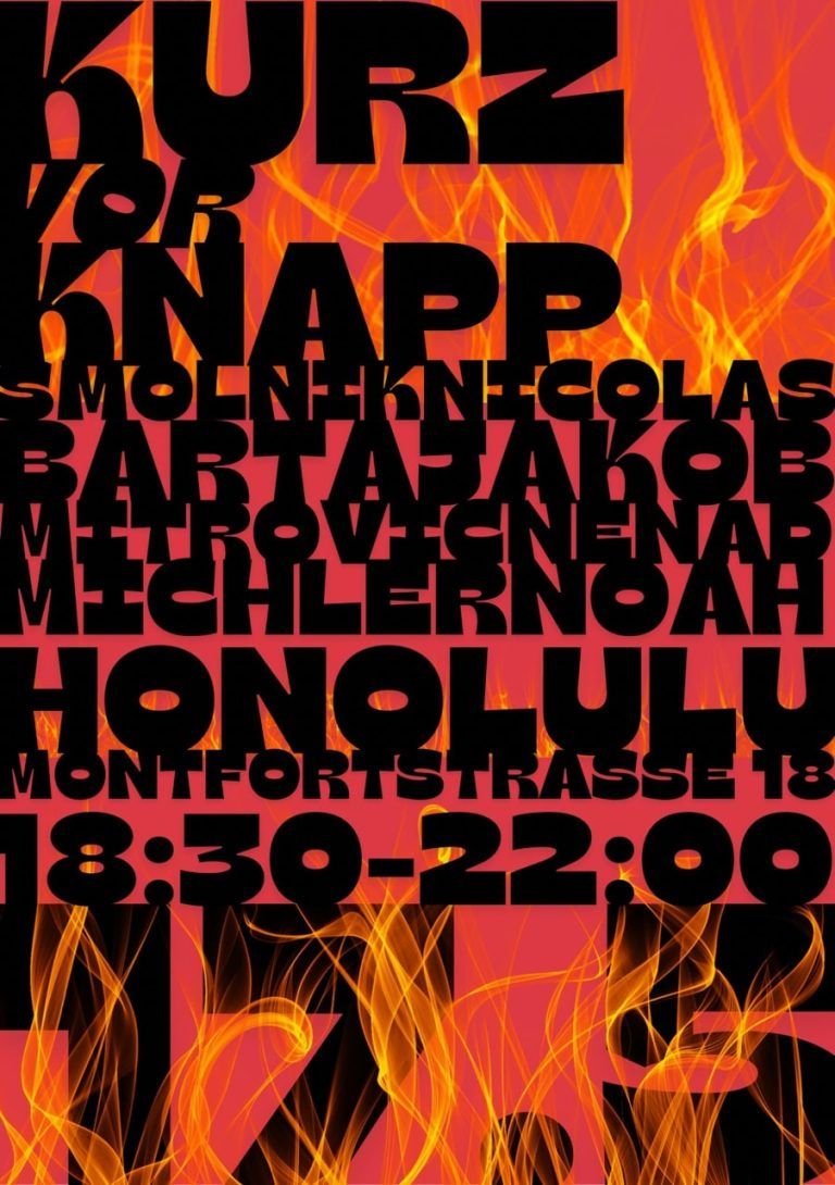 kurzvorknapp ausstellung honolulu eröffnung vernissage 