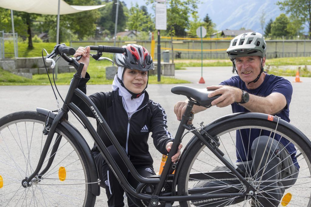 Wie Aydan und andere Frauen Fahrradfahren lernen