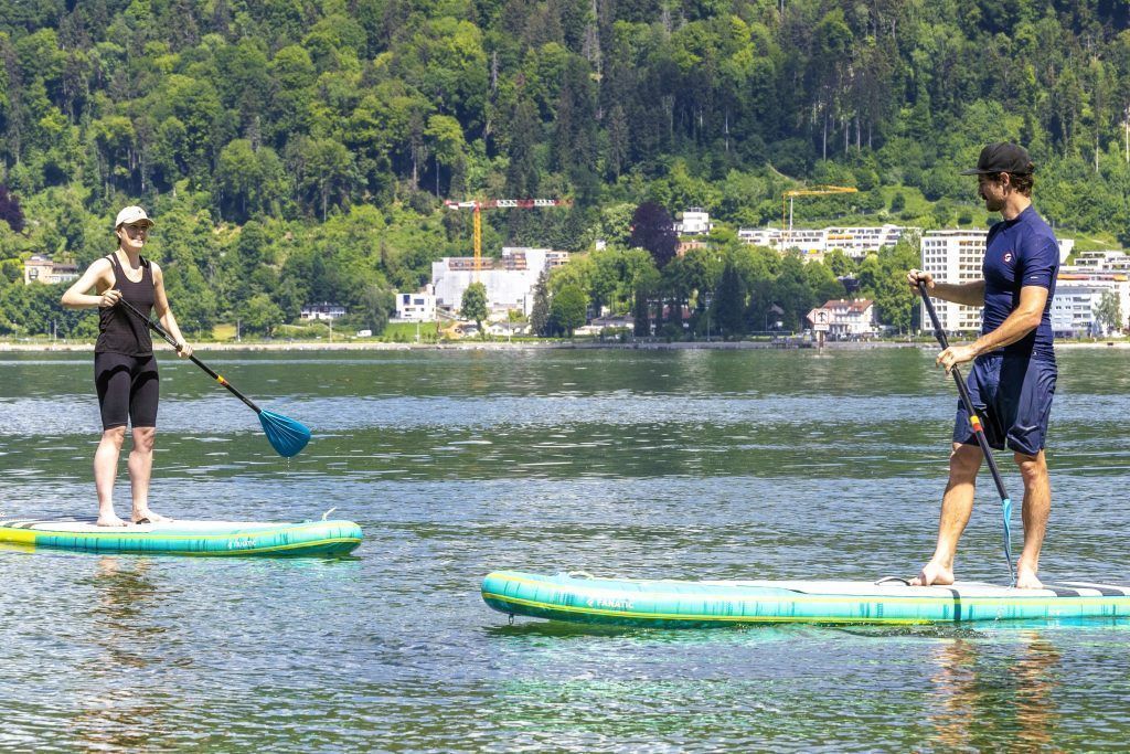 Aufstehen oder abtauchen? Stand-up-Paddling im Selbstversuch