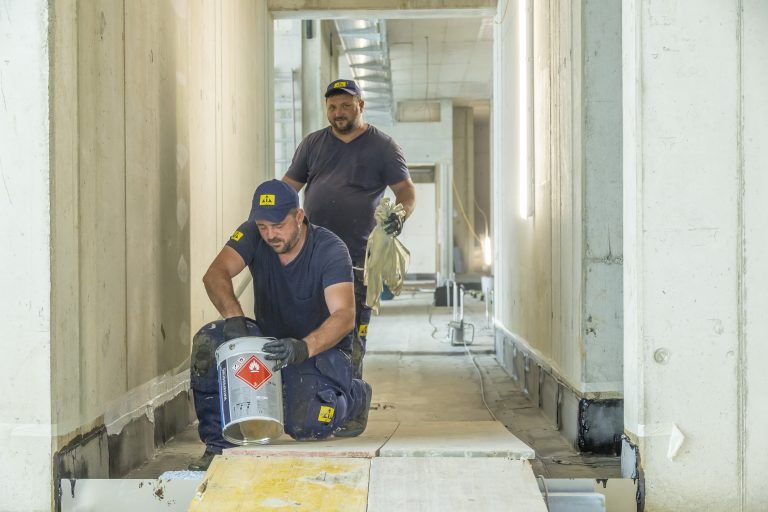 Firstfeier Hallenbad Bregenz Baustelle Rundgang