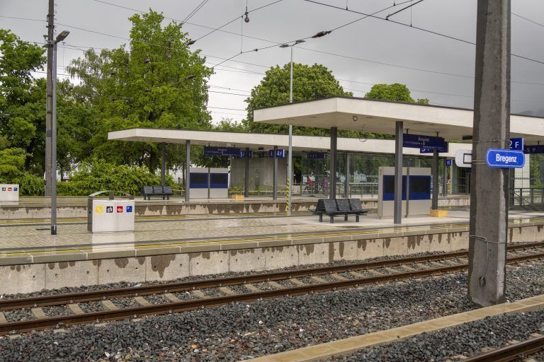 Eröffnung Hypo Unterführung ÖBB Bahnhof Markus Wallner Michael Ritsch