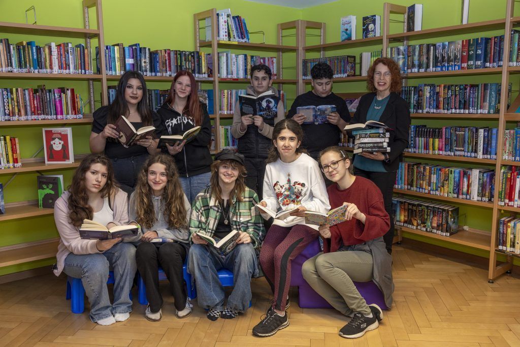 Grusel, Fantasy und Ratgeber: Das sind die Bücherexperten der Mittelschule Bludenz