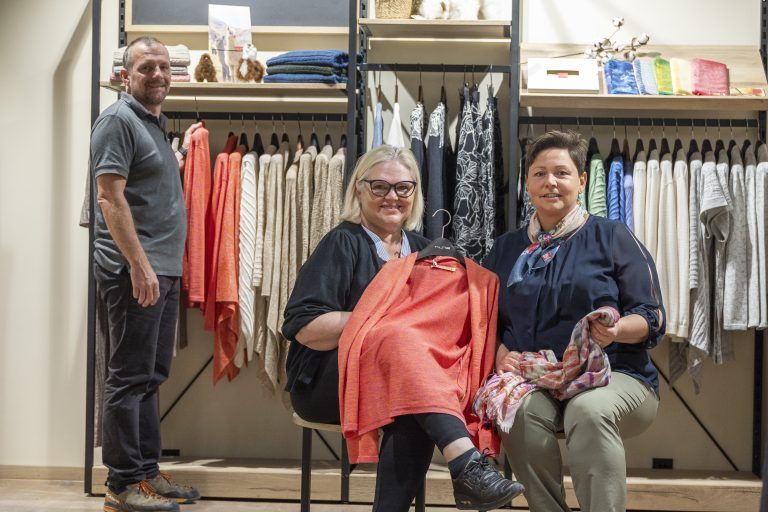 Alpaka-Geschäft Messepark Stefan Matt (Hoamat G’fühl Alpakas) eröffnet Geschäft am Samstag