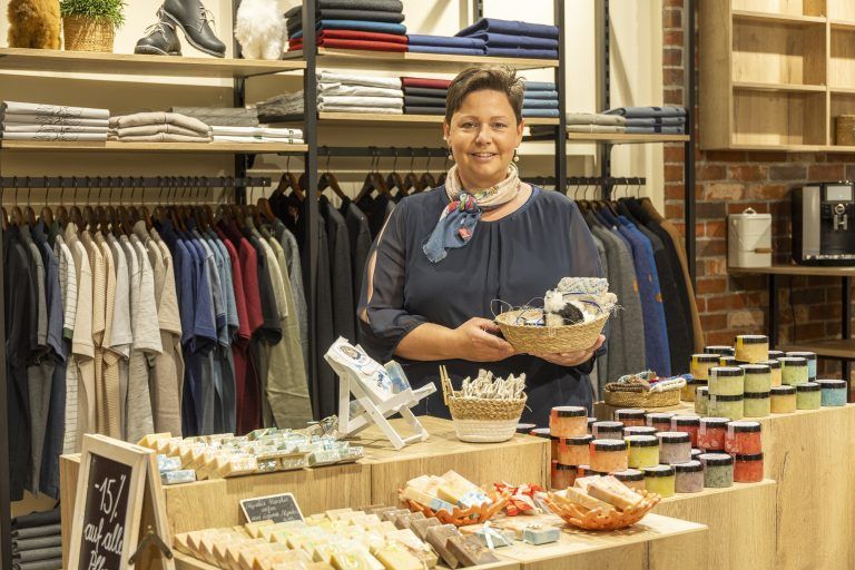 Alpaka-Geschäft Messepark Stefan Matt (Hoamat G’fühl Alpakas) eröffnet Geschäft am Samstag
