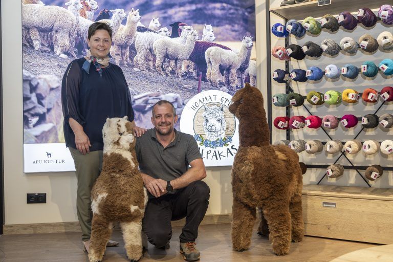 Alpaka-Geschäft Messepark Stefan Matt (Hoamat G’fühl Alpakas) eröffnet Geschäft am Samstag