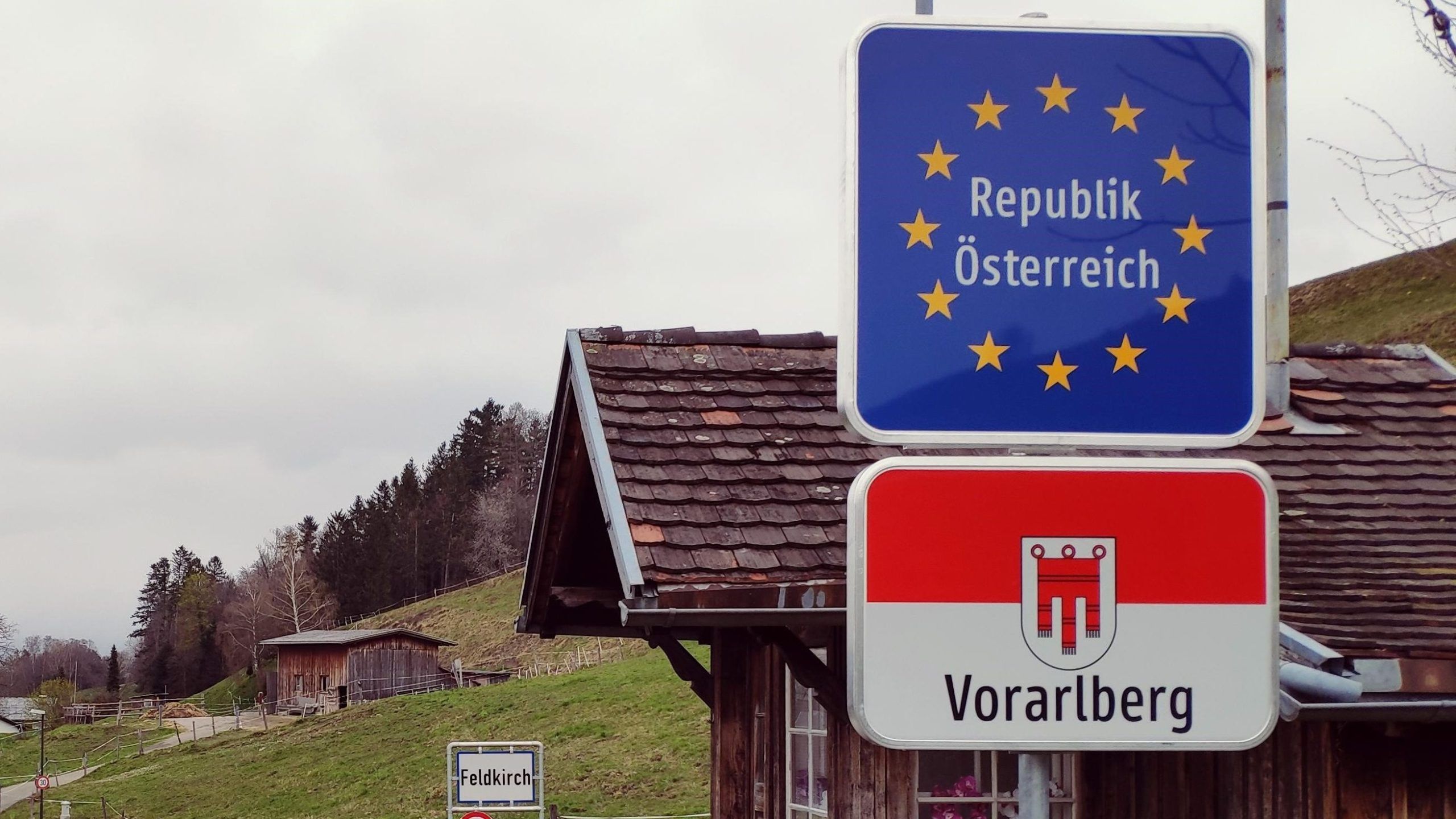Grenzübergang Tisis Liechtenstein Feldkirch