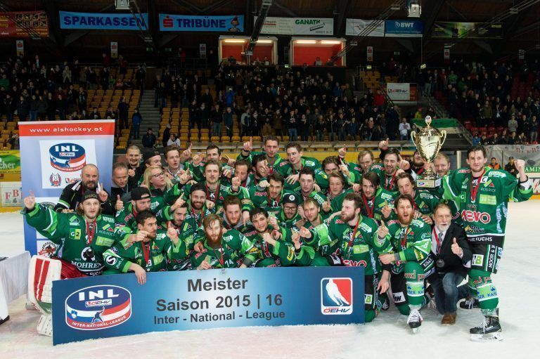 Eishockey 4. Finalspiel INL ehc bregenzerwald gegen ehc lustenau