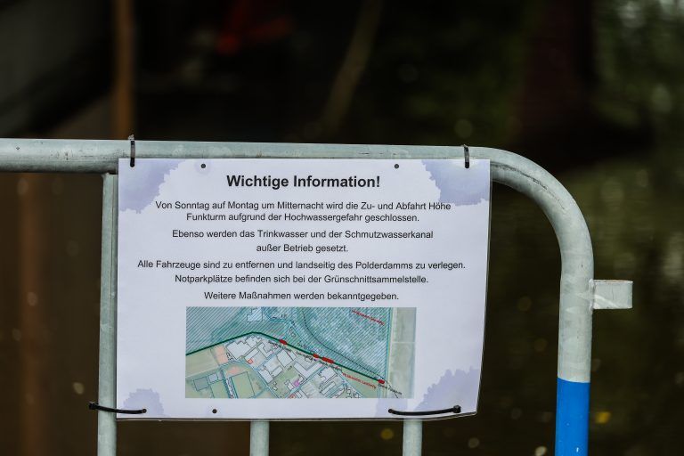 hochwasser fußach