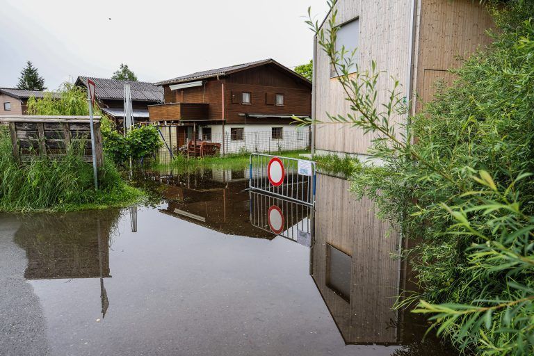 hochwasser fußach