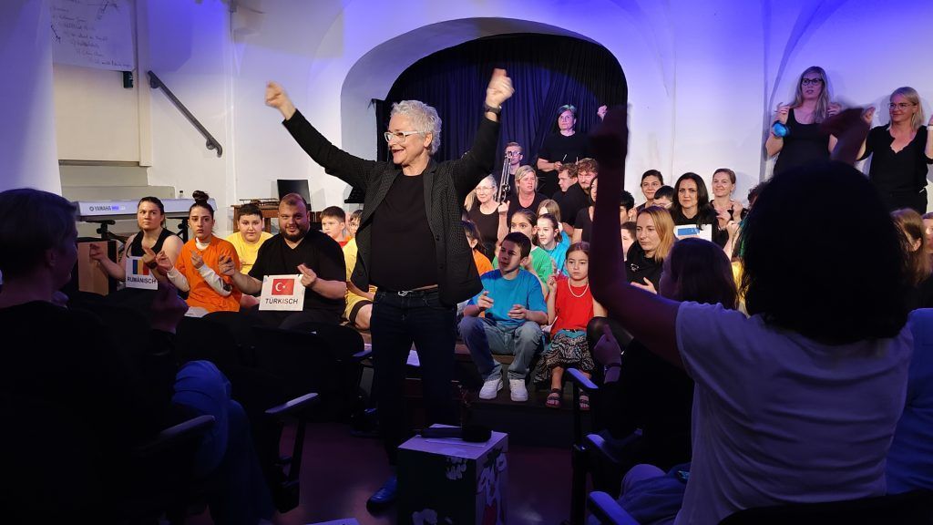 Schüler bauten mit Musik Brücken