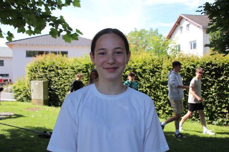 Ella von der MS Wolfurt, Klasse 2b - Landesmeisterschaft Vielseitigkeitsbewerb