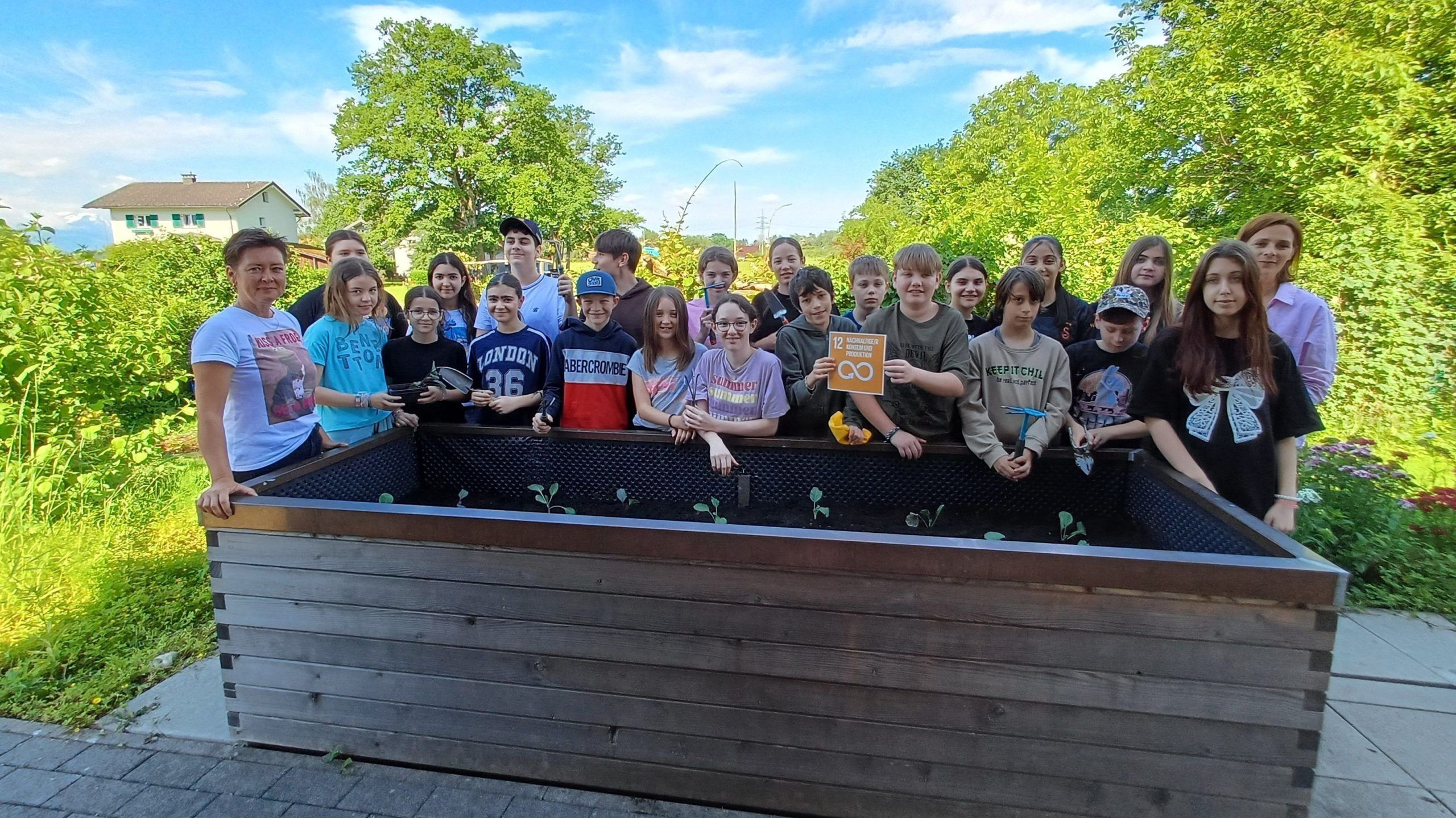 2b: Zu Besuch beim Obst- und Gartenbauverein. - SDG an der MS Wolfurt