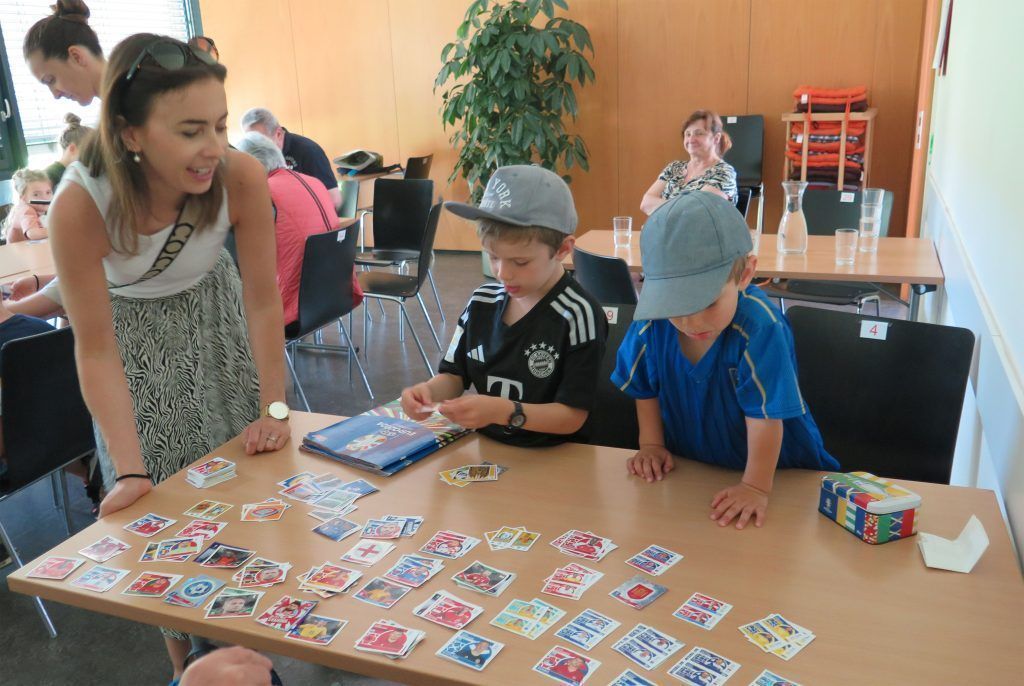 Punktlandung bei Sticker-Tauschbörse im Bregenzer Lebensraum