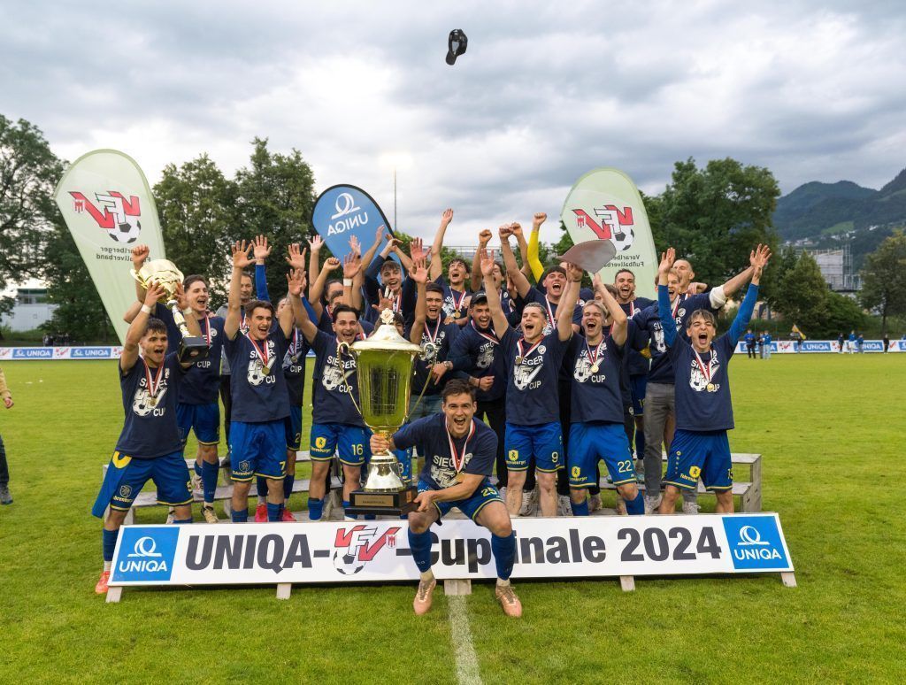 VfB Hohenems krönt Saison mit Sieg im VFV-Cup