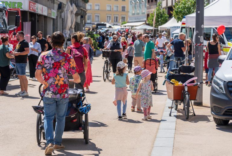 Bregenz verwandelte sich in ein Kinderparadies