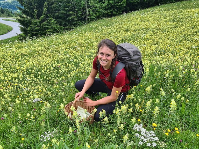 Wanderführung, Wanderführerin, Kräuterwanderung, Stefanie Peiker, Montafon, Rellseck