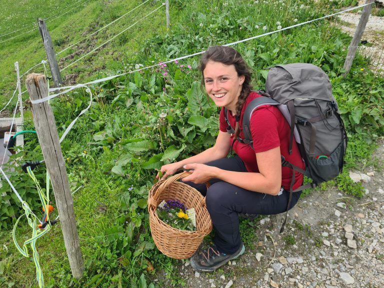 Wanderführung, Wanderführerin, Kräuterwanderung, Stefanie Peiker, Montafon, Rellseck