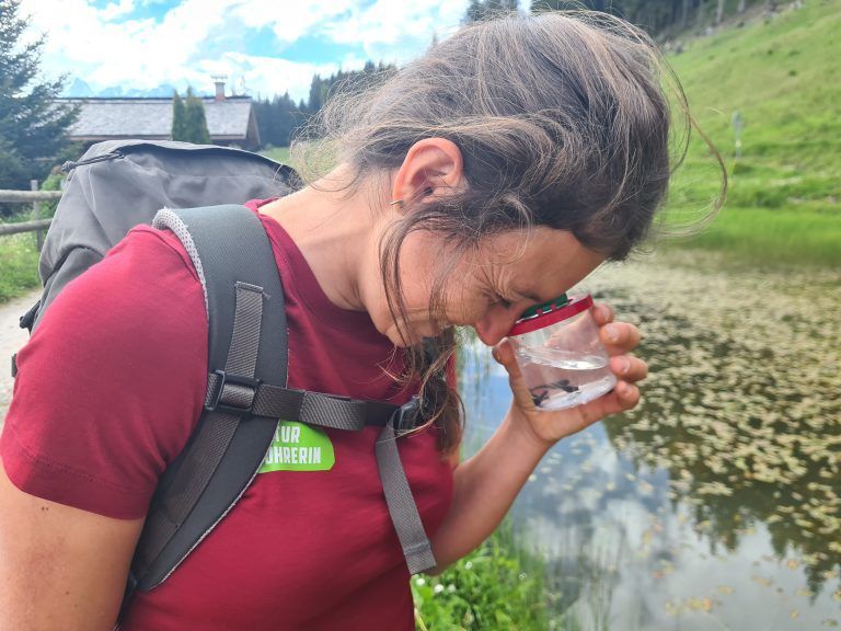 Wanderführung, Wanderführerin, Kräuterwanderung, Stefanie Peiker, Montafon, Rellseck