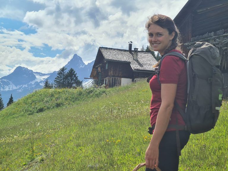 Wanderführung, Wanderführerin, Kräuterwanderung, Stefanie Peiker, Montafon, Rellseck