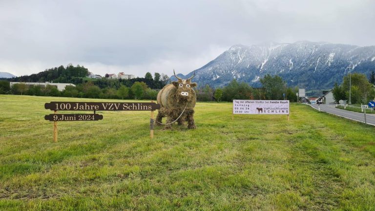 Familie Rauch, Viehzuchtverein Schlins, 100 Jahre Jubiläum