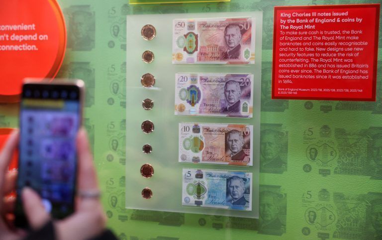 BRITAIN-ROYALS-CURRENCY-MONEY