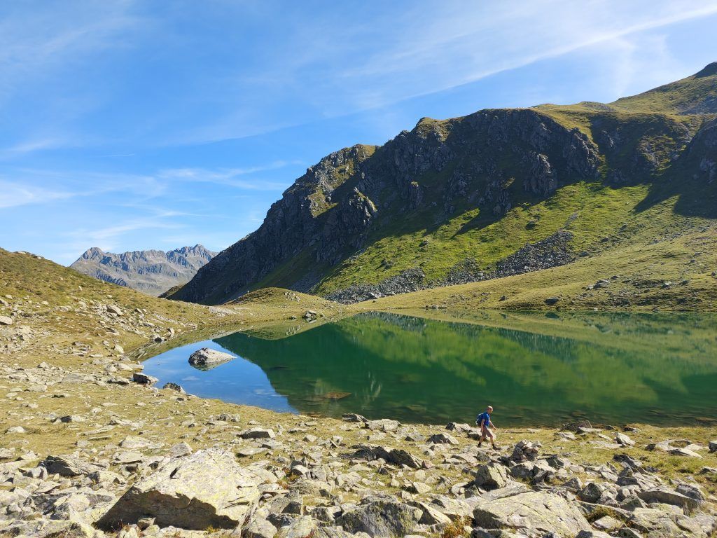 Bilderbuchlandschaft mit Gipfeloption