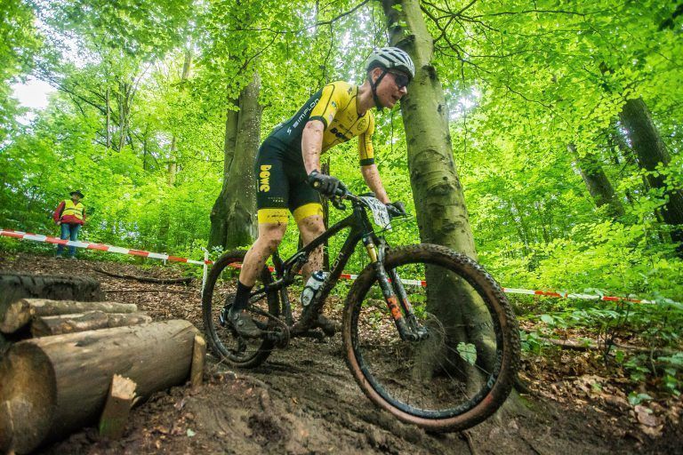 MTB Rennen Zanzenberg, Bilder des UCI-Mountainbikerennens am Zanzenberg, die Vorarlberger sind beschriftet
